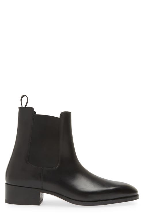 Shop Tom Ford Hainaut Chelsea Boot In 1n001 Black