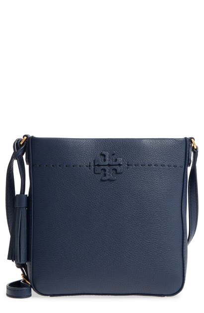 mcgraw leather crossbody tote