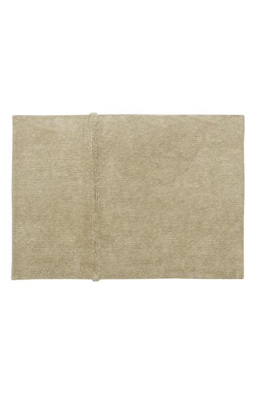Lorena Canals Tundra Woolable Washable Wool Rug in Blended Sheep Beige at Nordstrom