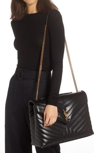 Ysl bag loulou online large