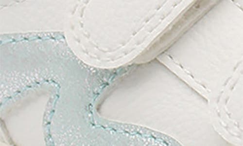 Shop Blowfish Footwear Kids' Vince Strap Sneaker In White/mint