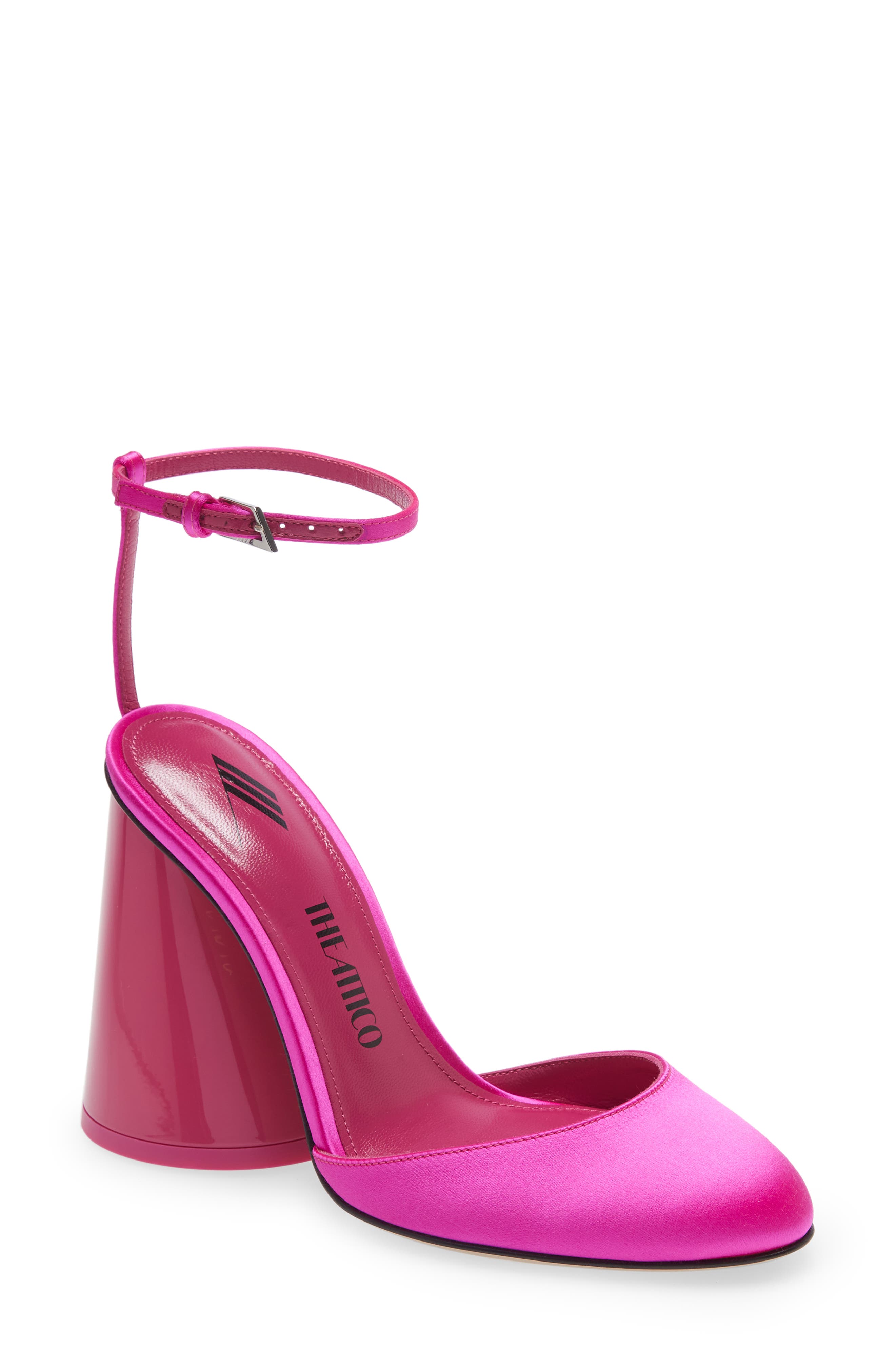 pink designer heels