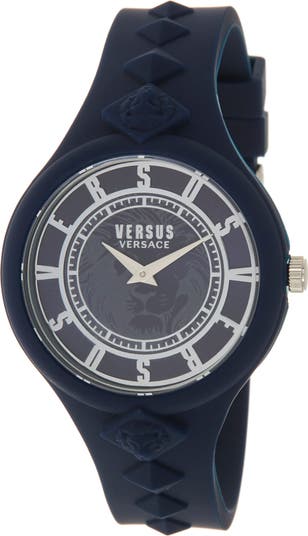 VERSUS Versace Women s Versus Fire Island Silicone Strap Watch