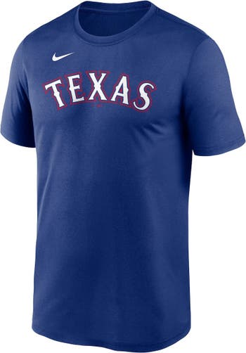 Rangers Alt Wordmark Short Sleeve Fashion T Shirt