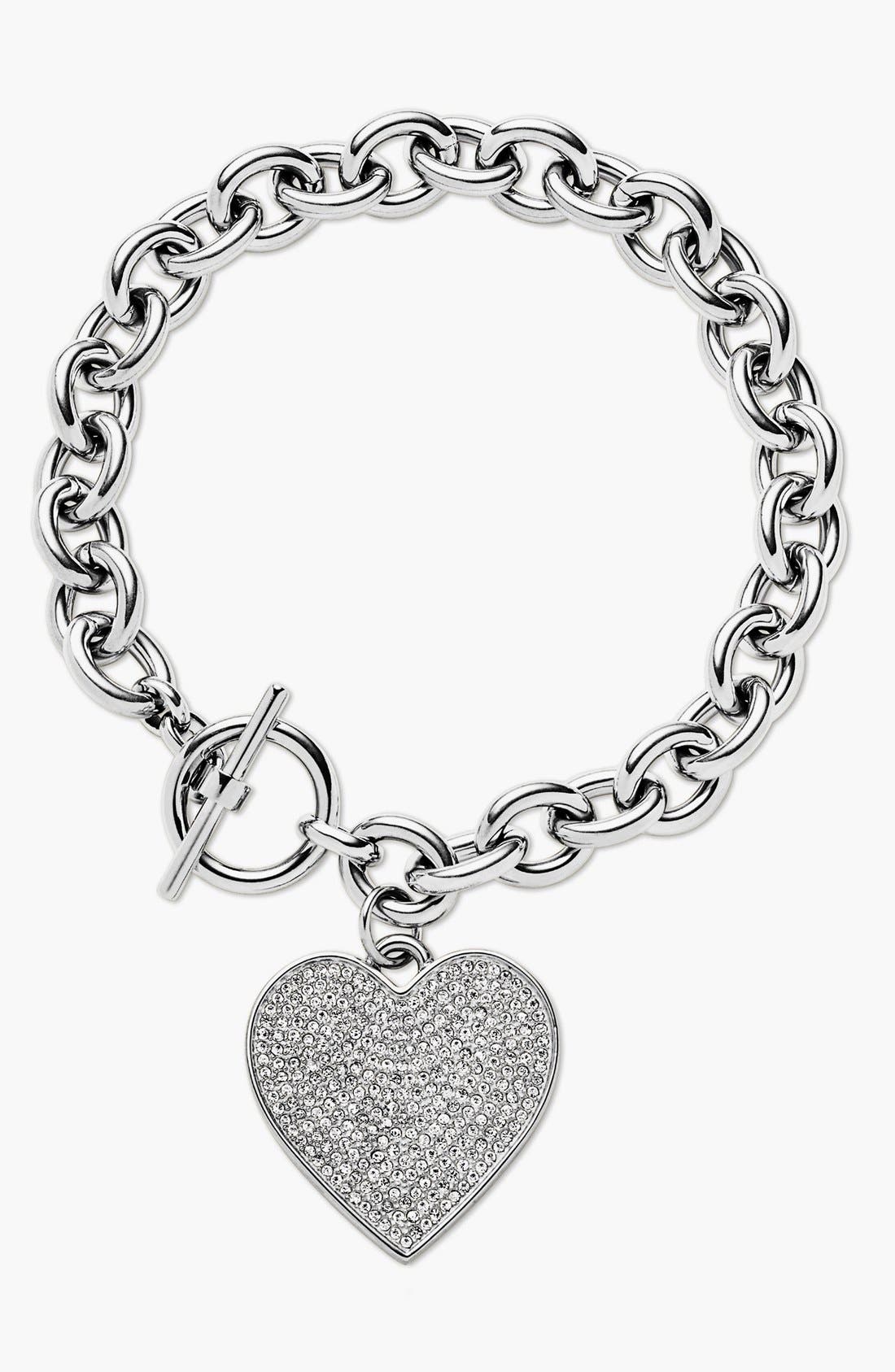 Michael Kors Heart Charm Bracelet Nordstrom
