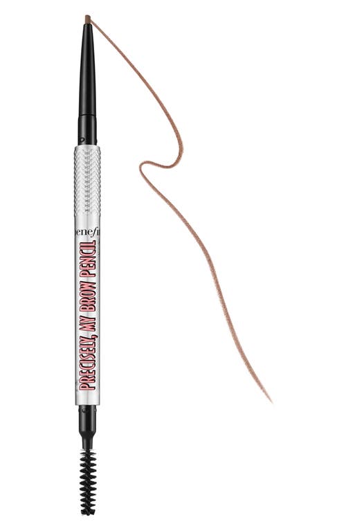 Benefit Cosmetics Precisely, My Brow Pencil Ultrafine Shape & Define Pencil in 3.75 Warm Medium Brown at Nordstrom
