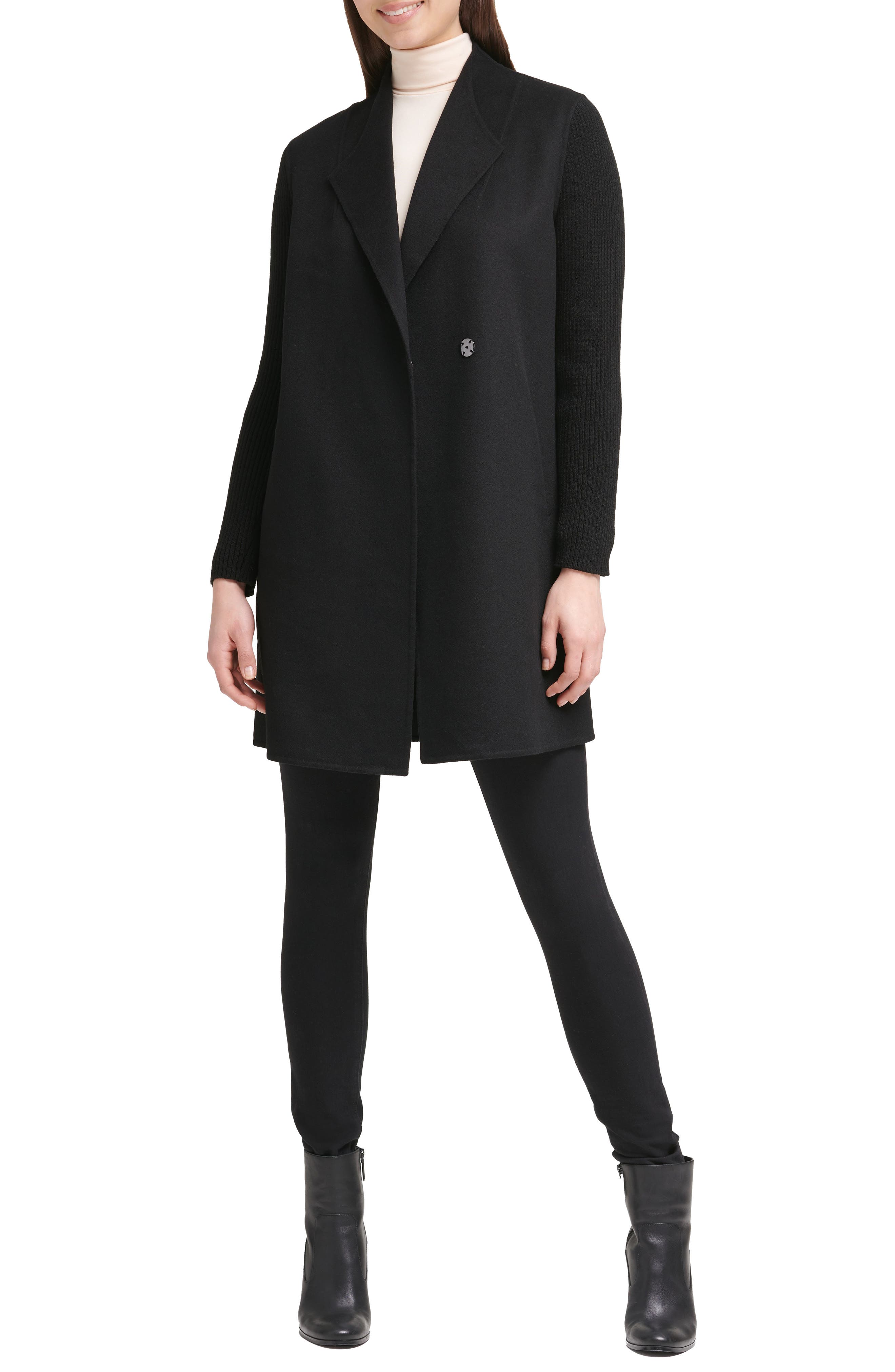 kenneth cole double face coat