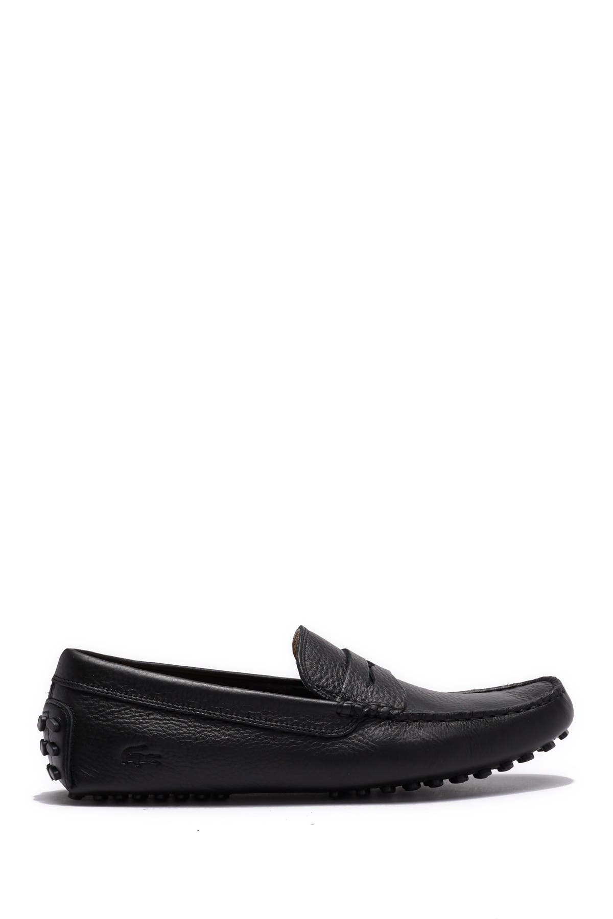 lacoste concours 118 leather penny loafer