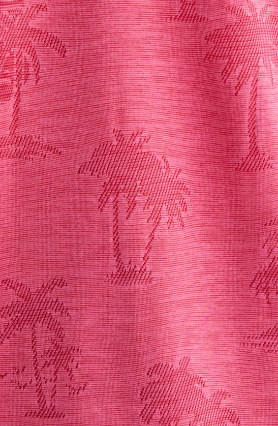 Shop Tommy Bahama Palm Coast Palmera Islandzone® Recycled Polyester Polo In Fuschia Rose