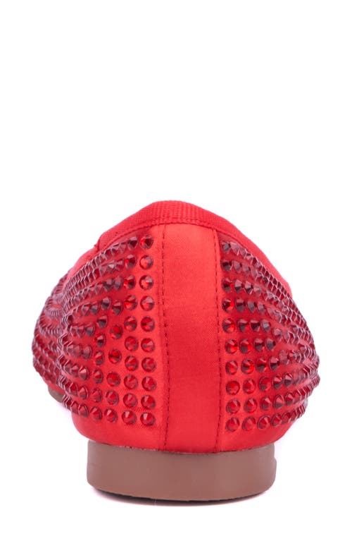 New York And Company Palmira Flat In Red