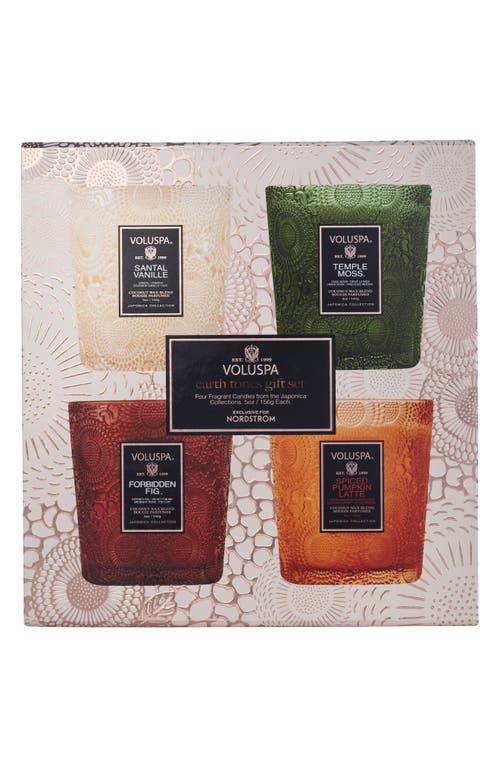 Voluspa Japonica Earth Tones Demi Candle Set (Limited Edition) (Nordstrom Exclusive) $80 Value in Assorted Colors 