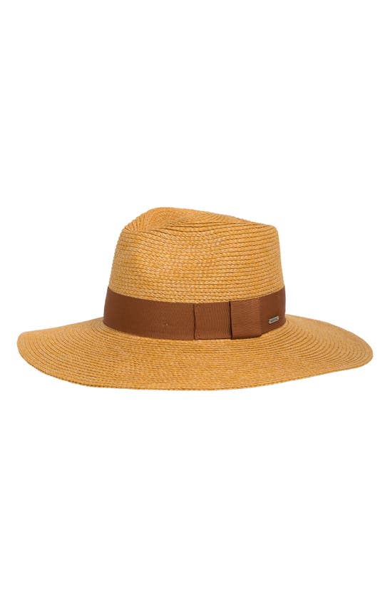 Shop Brixton Joanna Straw Hat In Tan