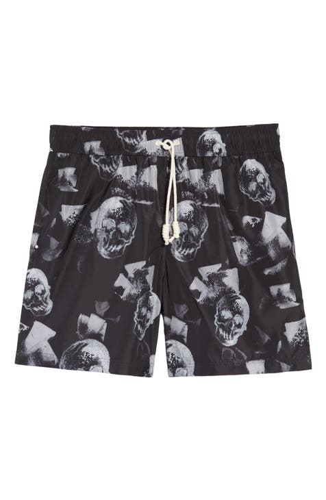 board shorts with skulls