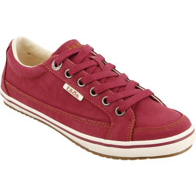 Taos Moc Star Sneaker, Red