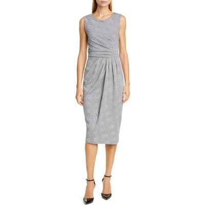 Max Mara Venezia Sleeveless Sheath Dress, Blue