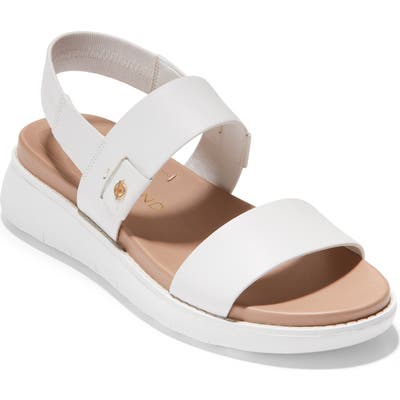 Cole Haan Zerogrand Double Band Sandal B - White