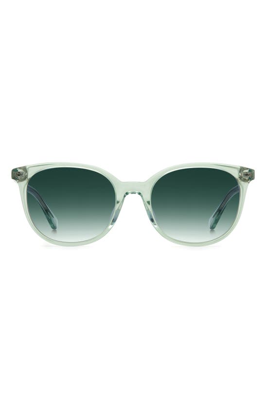 Kate Spade Andrua 51mm Gradient Square Sunglasses In Green
