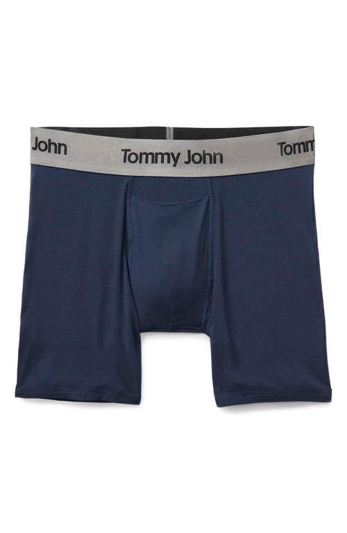 Tommy John 2-Pack Second Skin 6-Inch Boxer Briefs in Dress Blues/Black