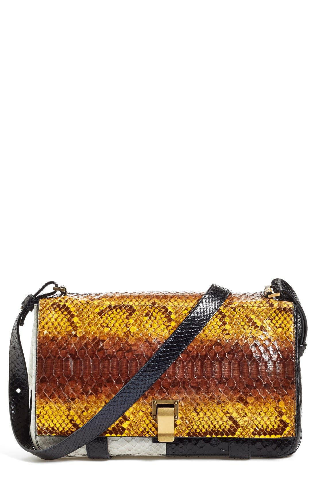 Proenza Schouler 'Courier' Genuine Python Crossbody Bag Nordstrom