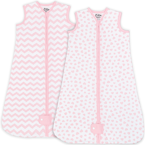 Comfy Cubs Sleep Sacks For Baby In Pink