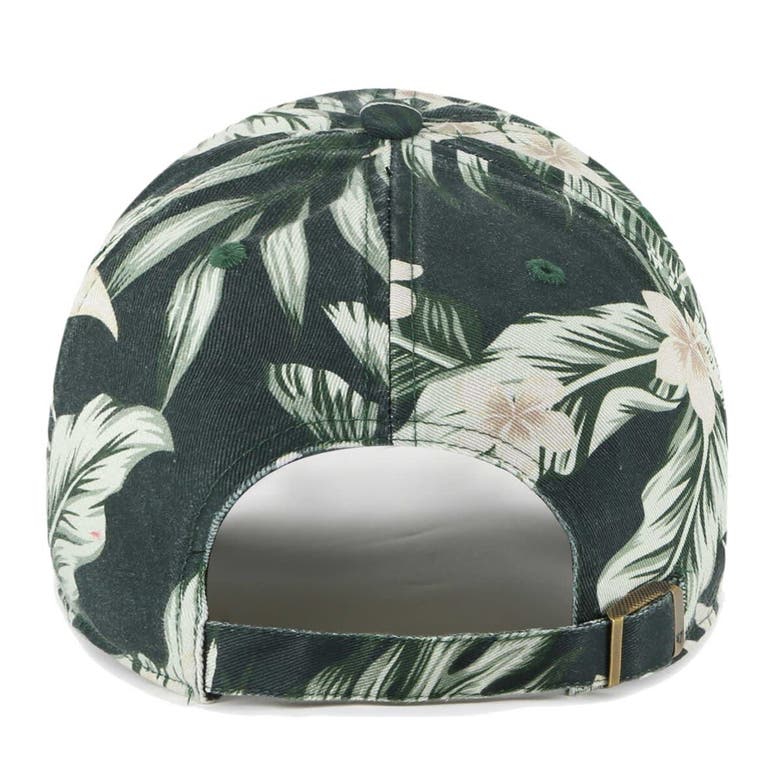 Shop 47 ' Green Michigan State Spartans Tropicalia Clean Up Adjustable Hat