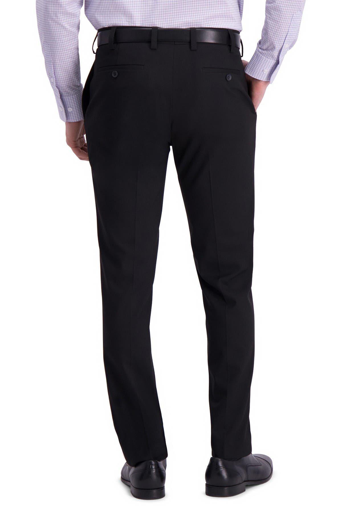 Louis Raphael | Solid Flat Front Slim Fit Dress Pants | Nordstrom Rack