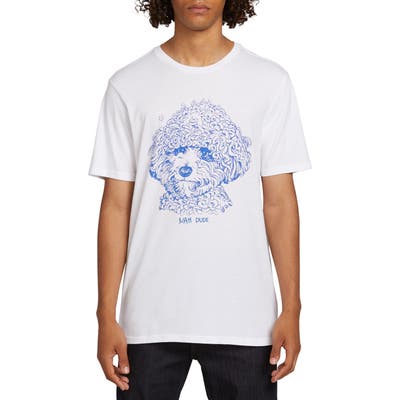 Volcom Travis Millard Dog T-Shirt, White