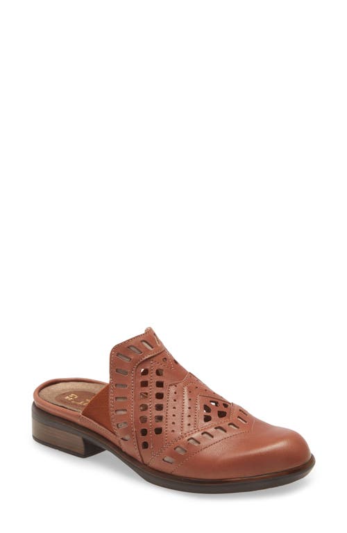 Shop Naot Shakira Mule In Mocha Rose/stone Leather