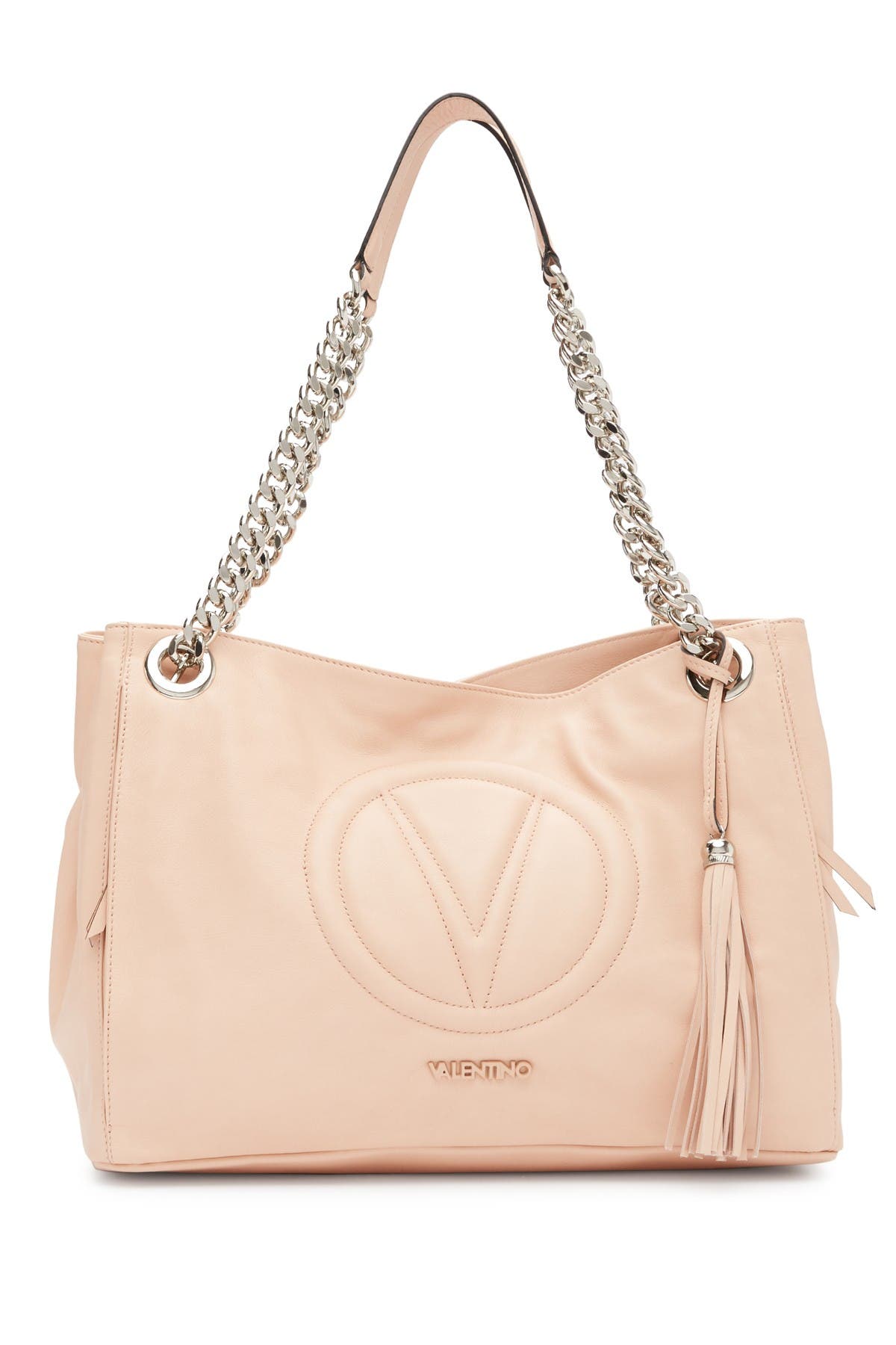 valentino verra leather shoulder bag