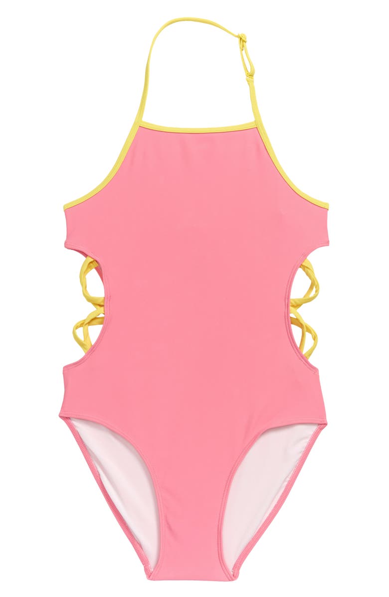 Treasure And Bond Cutout One Piece Swimsuit Nordstrom