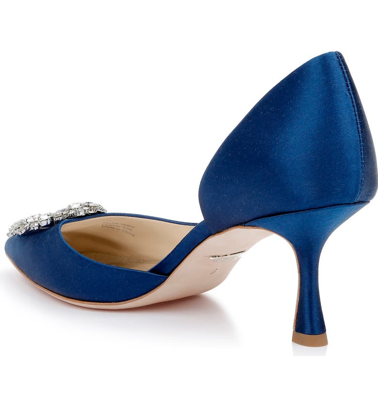 Badgley Mischka Collection Fabia Embellished Pointed Toe Pump (Women) | Nordstrom