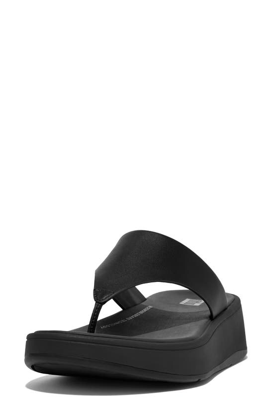 Fitflop F-mode Platform Sandal In All Black | ModeSens
