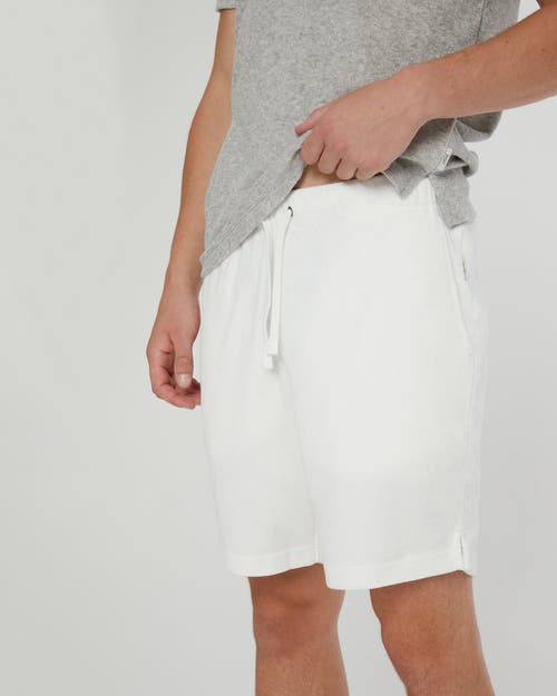 Onia Towel Terry Pull-on Short In White