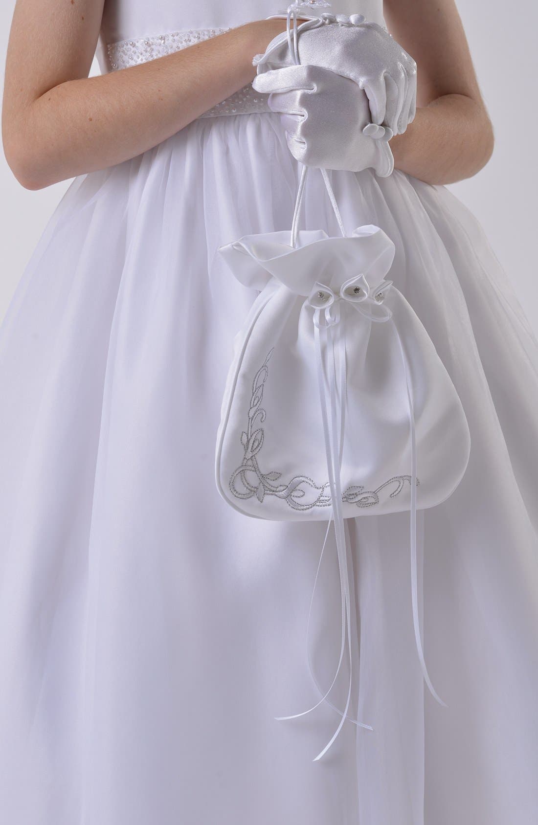 Us Angels Communion Satin Drawstring Bag Nordstrom