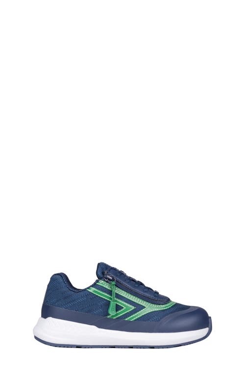 Billy Footwear Kids' Billy Goat Sneaker In Navy/green