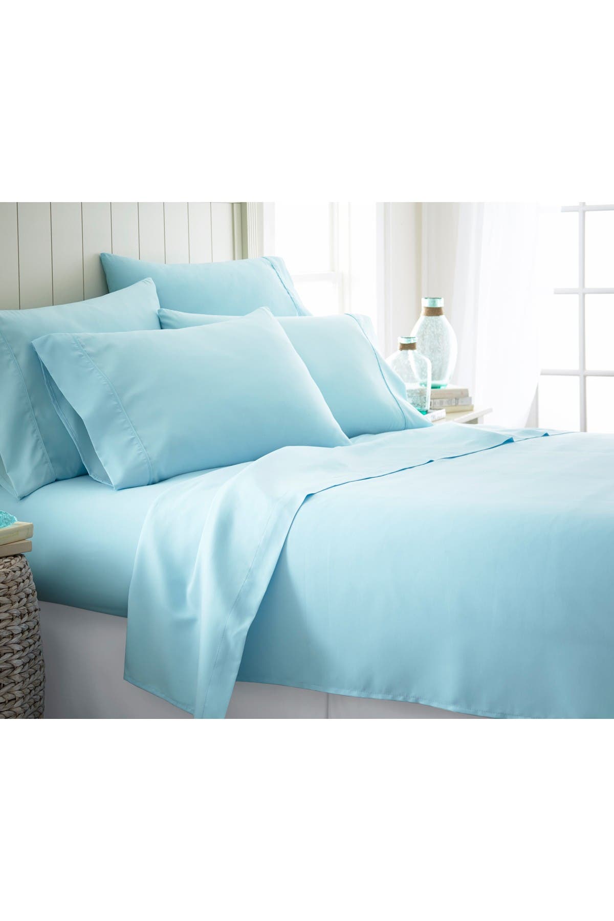 Ienjoy Home King Hotel Collection Premium Ultra Soft 6-piece Bed Sheet Set In Blue