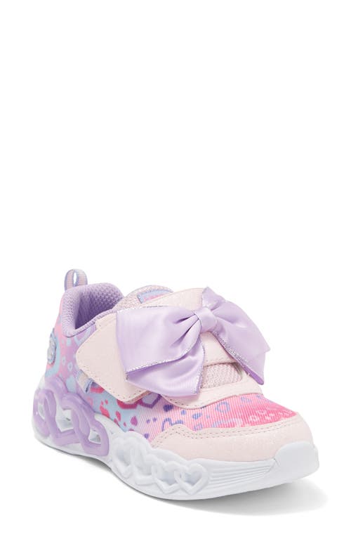 SKECHERS Infinite Heart Lights Sneaker Light Pink at Nordstrom, M