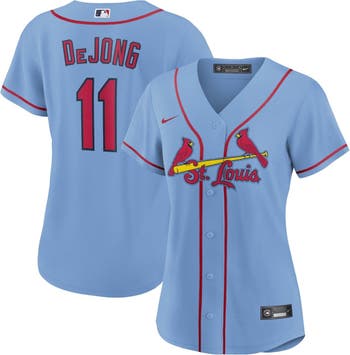 Women's Nike Paul DeJong Light Blue St. Louis Cardinals Alternate Replica  Player Jersey