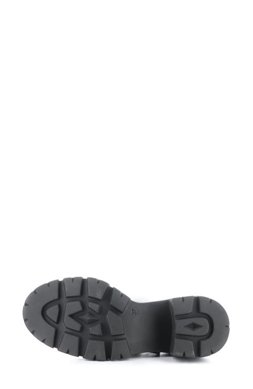 Bos. & Co. Banks Platform Mary Jane In Black Patent