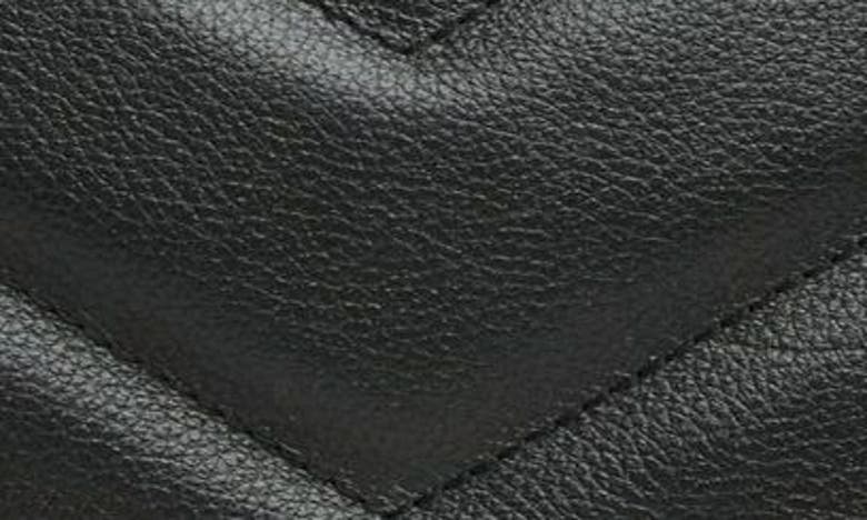 Shop Rebecca Minkoff Edie Leather Crossbody Bag In Black