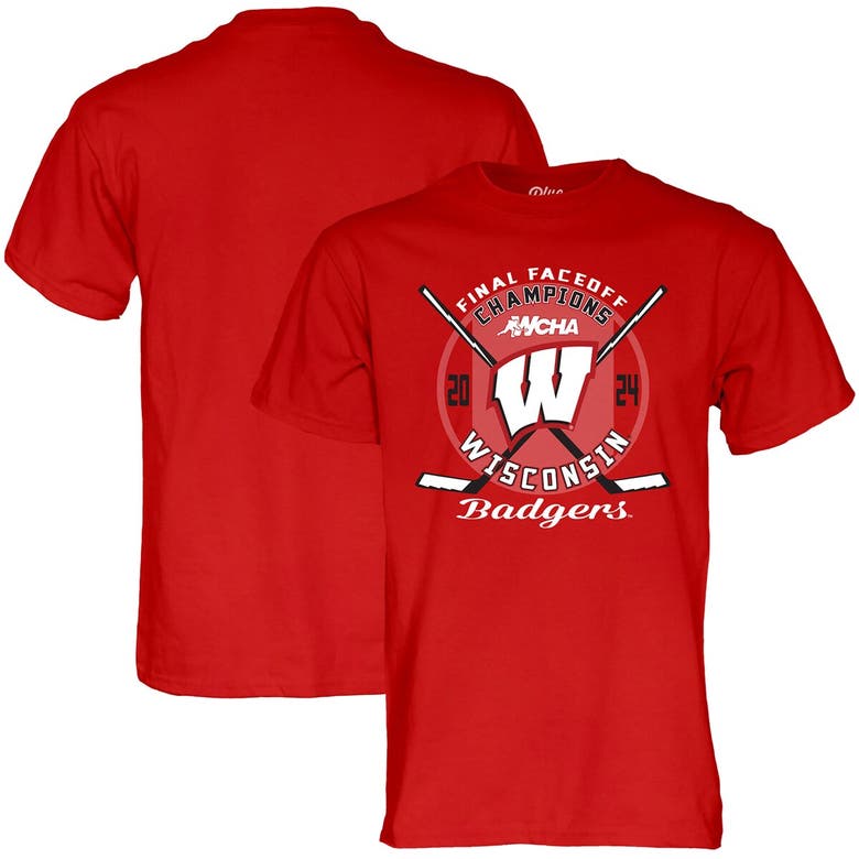 Shop Blue 84 Hockey Conference Tournament Champions T-shirt In Red
