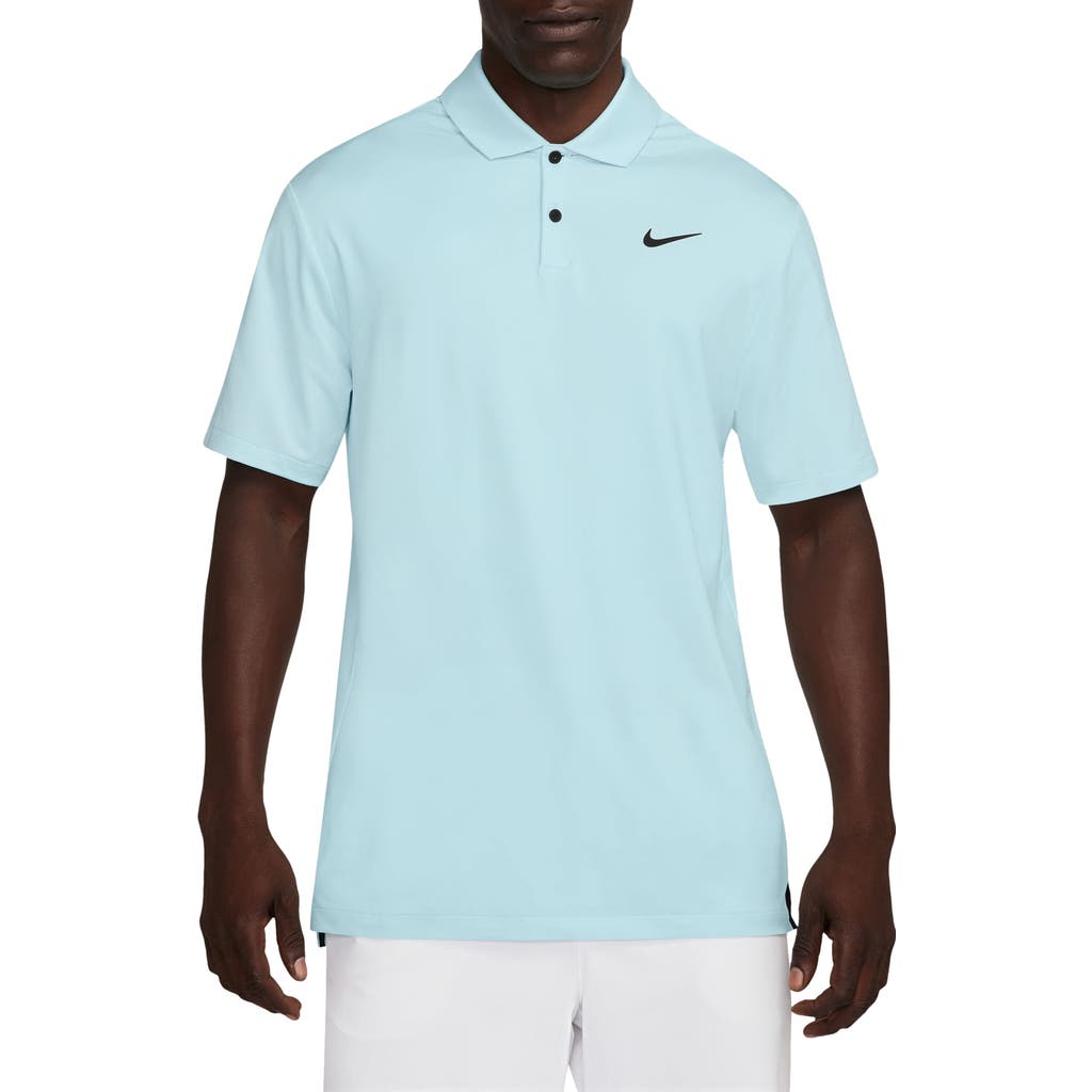 Nike Golf Dri-fit Tour Solid Golf Polo In Blue