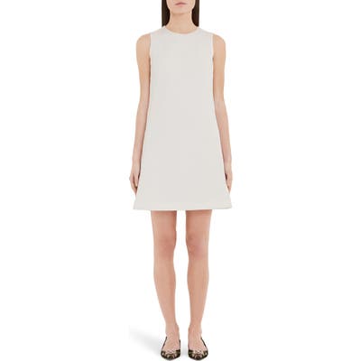 Dolce & gabbana Floral Jacquard Shift Dress, US / 40 IT - White