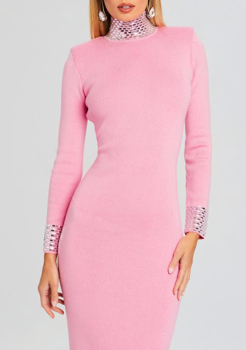 Shop Retroféte Retrofête Monroe Dress In Peony Pink