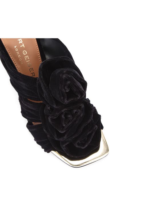 Kurt Geiger London Bloom Mule In Black