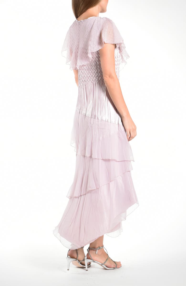 Komarov Tiered Ruffle Dress, Alternate, color,