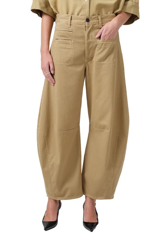 Shop Citizens Of Humanity Horseshoe Regenerative Cotton Pants In Larkin