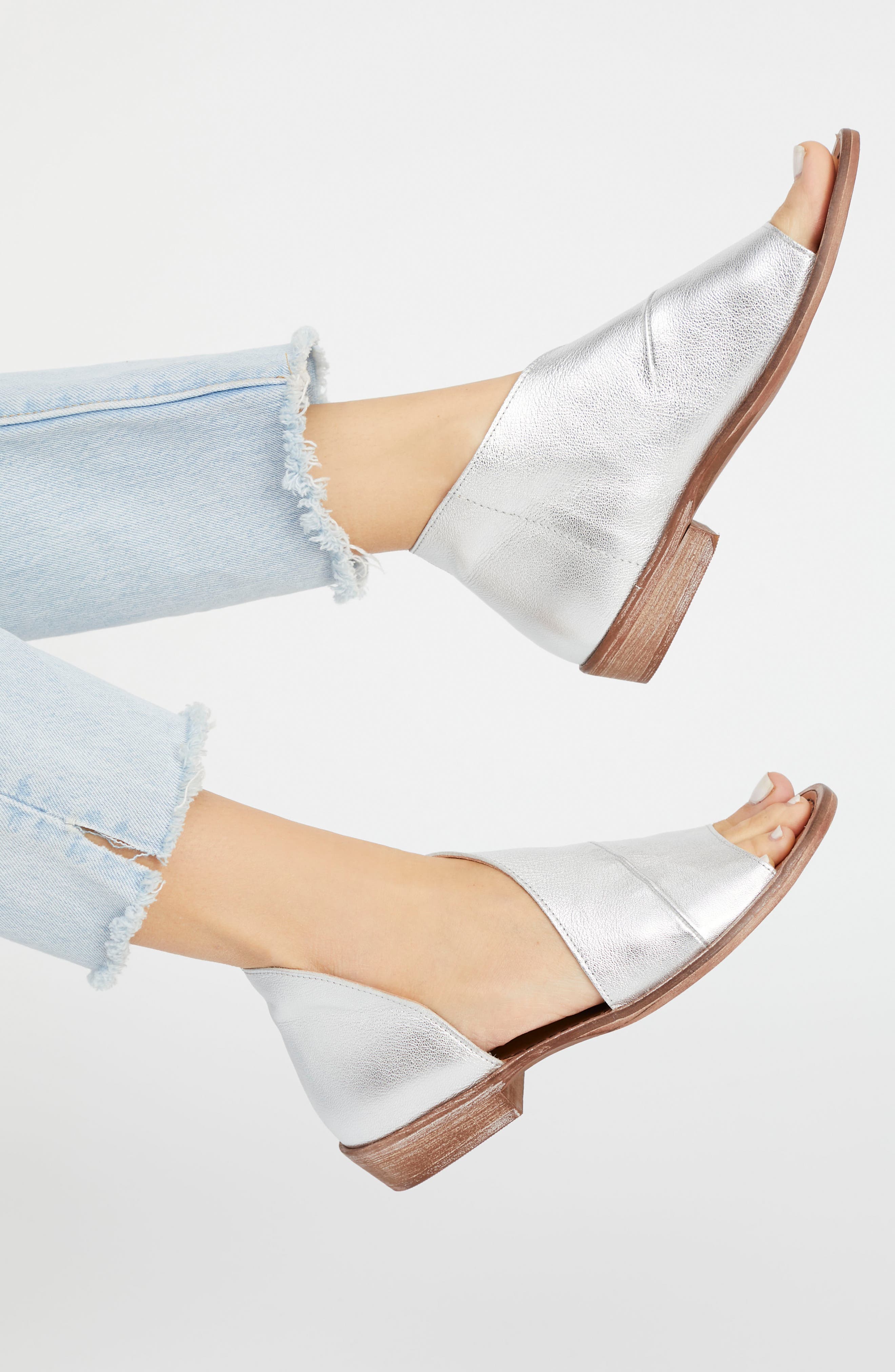 free people asymmetrical sandal