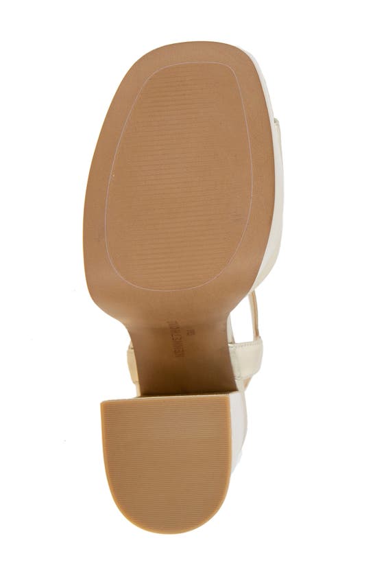 Kenneth Cole New York Dolly Platform Sandal In Light Gold