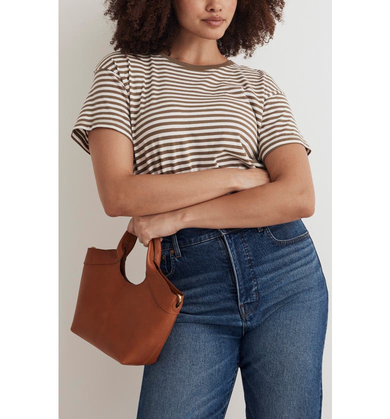 Madewell The Mini Sydney Cutout Leather Tote | Nordstrom